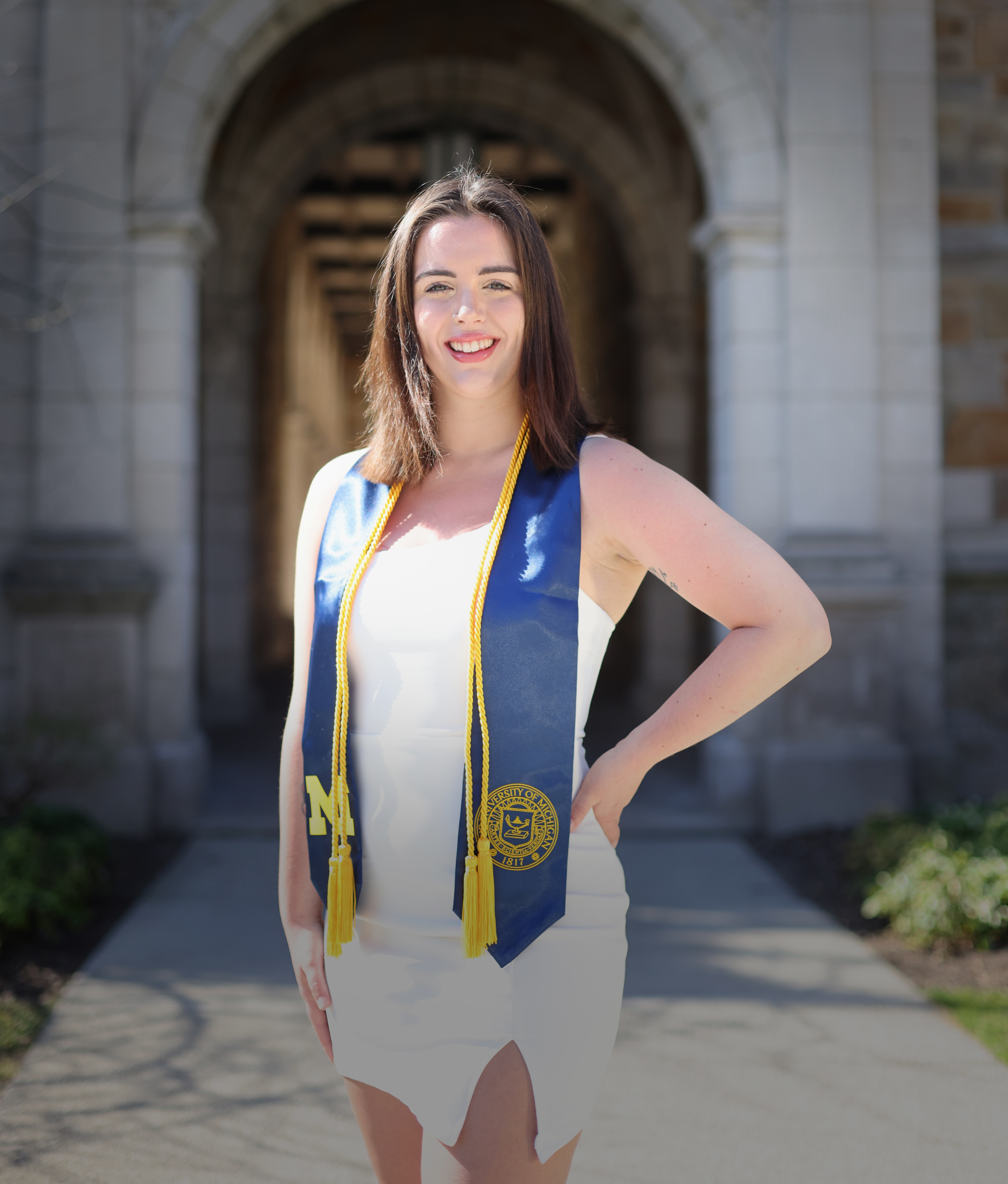 Sam portrait - University of Michigan graduate