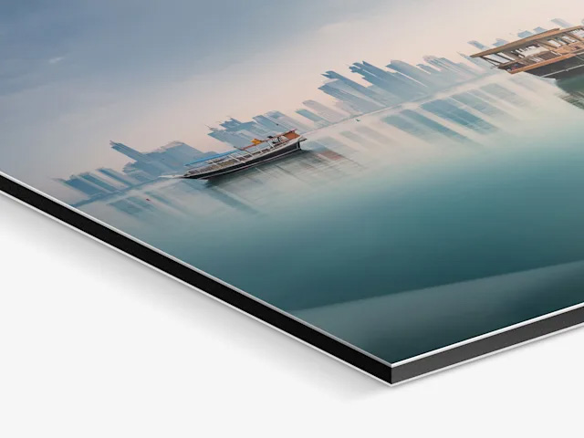 Photo Print On Aluminum Backing